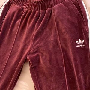 Adidas red pant
